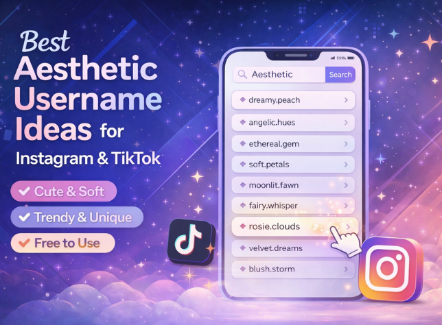 best Aesthetic username