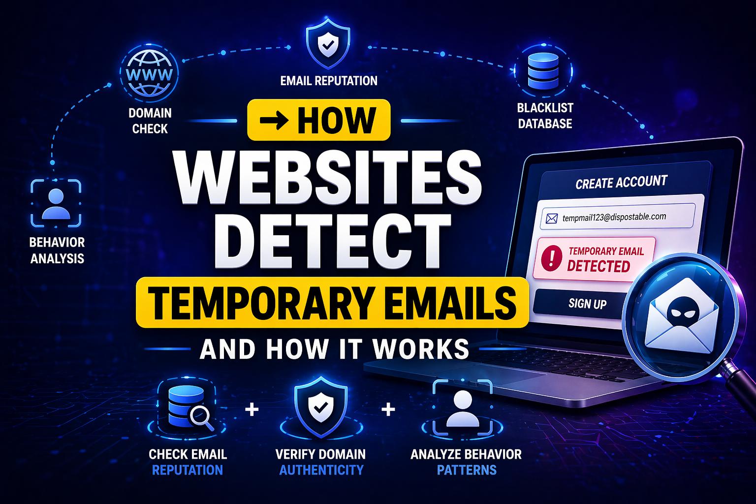 detect temporary email
