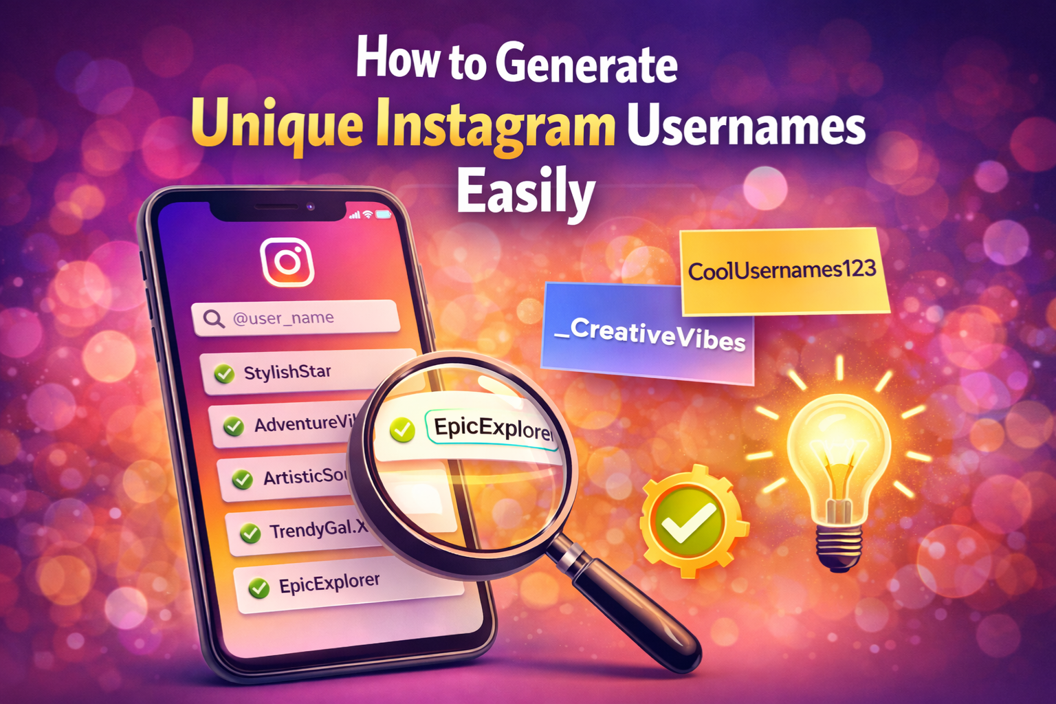 unique instagram username