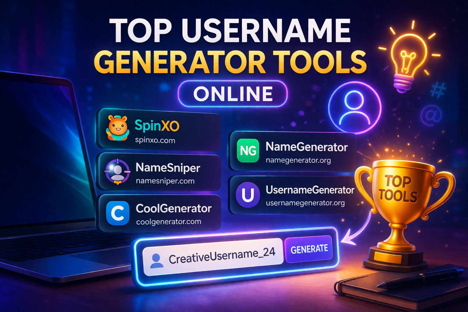 username tool