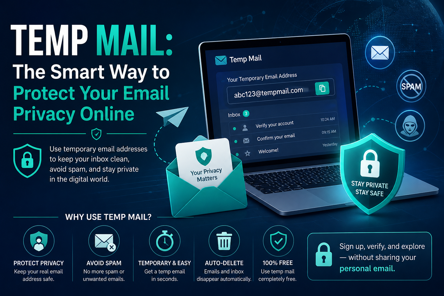 Temp Mail: Protect your privacy online